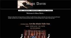 Desktop Screenshot of mosedavis.net